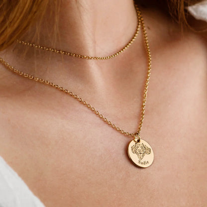 Collar personalizado con grabado de foto de mascota